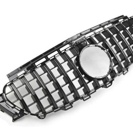 Blanksvart GT Grill Mercedes E-Klass W213 2016-2020 (AMG-Line/Avantgarde)