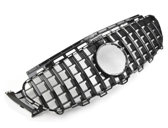 Blanksvart GT Grill Mercedes E-Klass W213 2016-2020 (AMG-Line/Avantgarde)