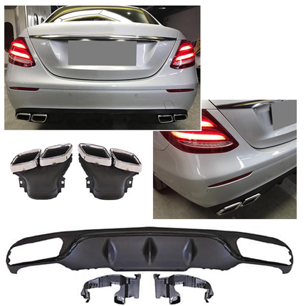 Chrome Diffuser Mercedes E-Klass W213
