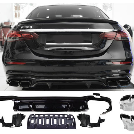 Chrome Diffuser Mercedes E-Klass W213