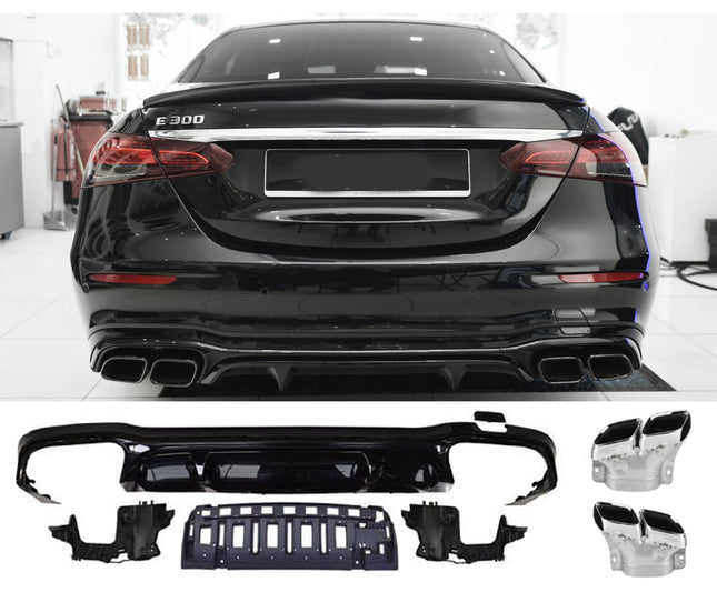 Chrome Diffuser Mercedes E-Klass W213