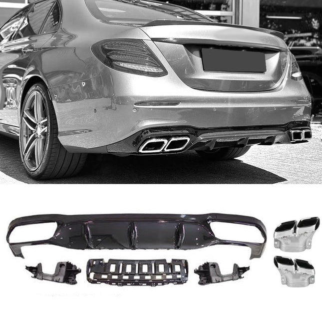 Chrome Diffuser Mercedes E-Klass W213