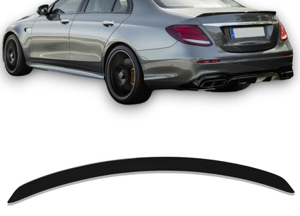 Blanksvart Spoilerläpp Mercedes E-Klass W213 2016-2022