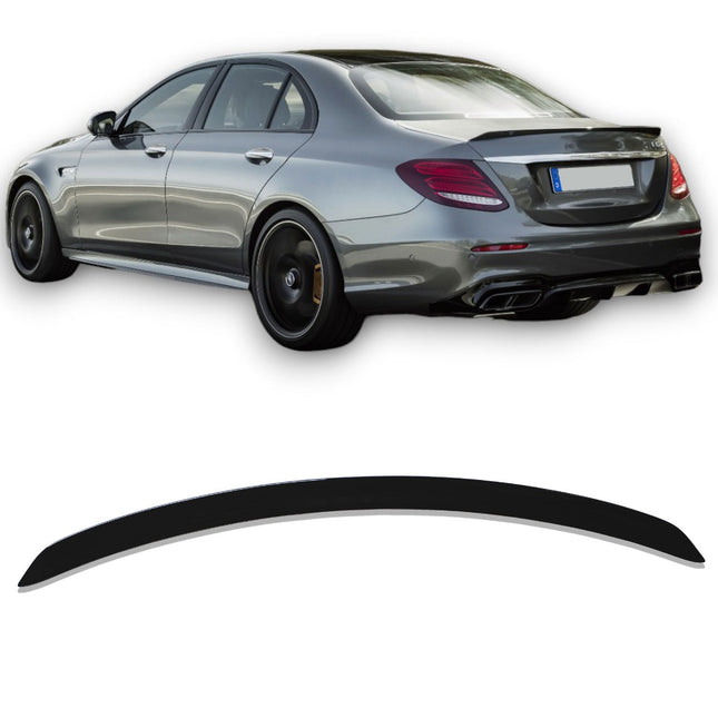 Blanksvart Spoilerläpp Mercedes E-Klass W213 2016-2022