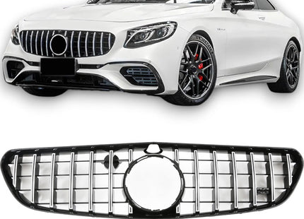AMG-look Grill GT Mercedes-Benz S-Klass Coupe W217 2014-2020 - Chrome