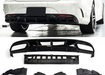 Chrome Diffuser Mercedes S-Klass C217/A217 (AMG-look)