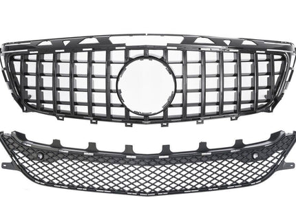 AMG-look Grill GT Mercedes-Benz CLS W218 2011-2014 - Svart - bild 5