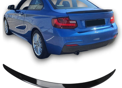 Bakspoiler i blanksvart för BMW 2-serie F22/M2 F87