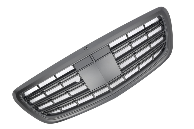 Grill i mattsvart för Mercedes S-Klass W222 (för bil med Night Vision)