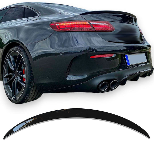 Blanksvart Spoilerläpp Mercedes E-Klass W213 2016-2022