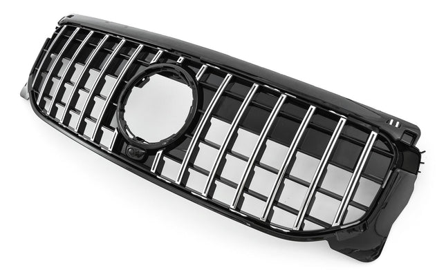 Chrome AMG-look Grill GT Mercedes GLB X247 2019-2023 (Standardutr.)