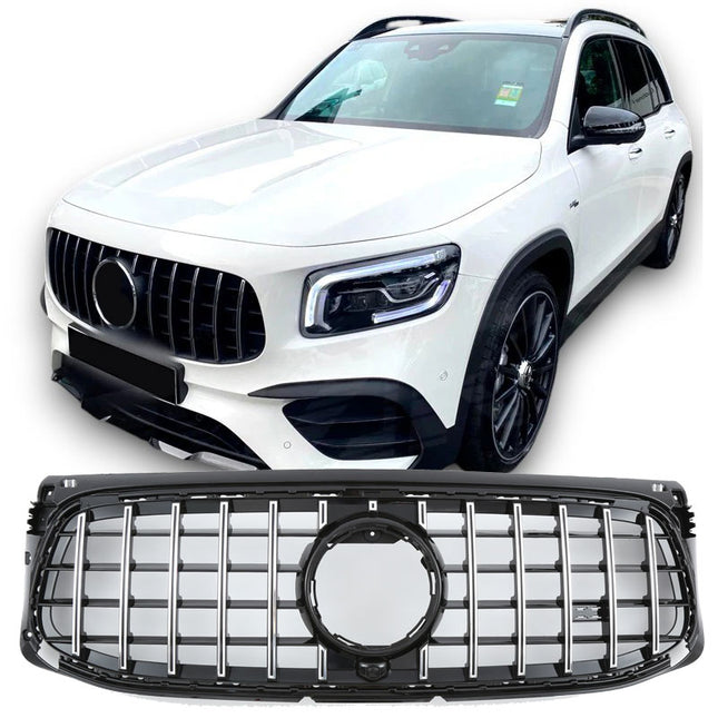 AMG-look Grill GT Mercedes-Benz GLB X247 2023- - Chrome