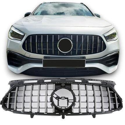 AMG-look Grill GT Mercedes-Benz GLA H247 2023- - Chrome