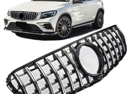 AMG-look Grill GT Mercedes-Benz GLC X253 2019-2023 - Chrome