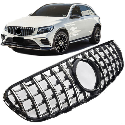 AMG-look Grill GT Mercedes-Benz GLC X253 2019-2023 - Chrome
