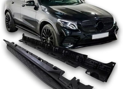 Sidesteps Svart Mercedes GLC X253/C253 2015-2022