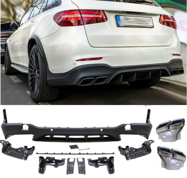 Chrome Diffuser Mercedes GLC X253
