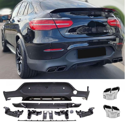 Chrome Diffuser Mercedes GLC C253 Coupé
