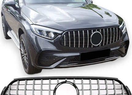 Grill Panamericana GT i krom för Mercedes GLC X254 AMG-Line