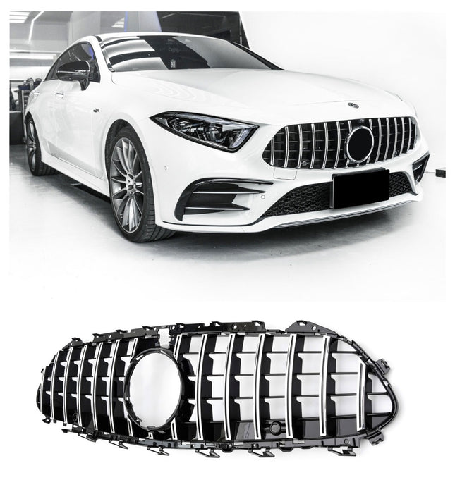 AMG-look Grill GT Mercedes-Benz CLS C257 2018-2021 - Chrome