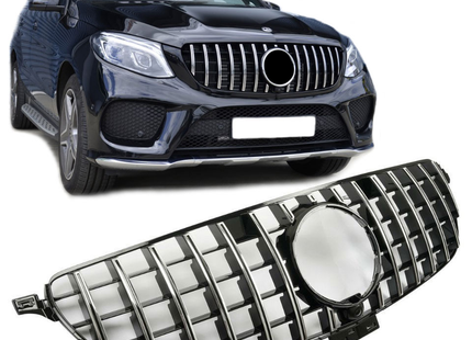 AMG-look Grill GT Mercedes-Benz GLE Coupe C292 2015-2019 - Chrome