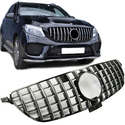 AMG-look Grill GT Mercedes-Benz GLE Coupe C292 2015-2019 - Chrome