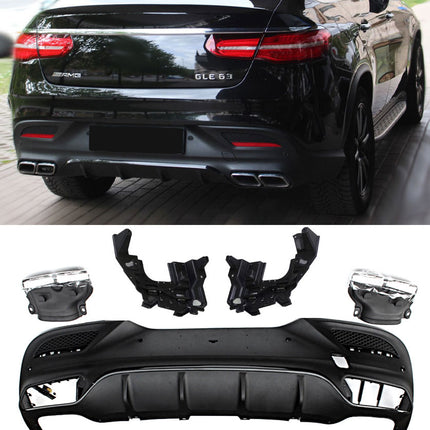 Chrome Diffuser Mercedes GLE C292 Coupé