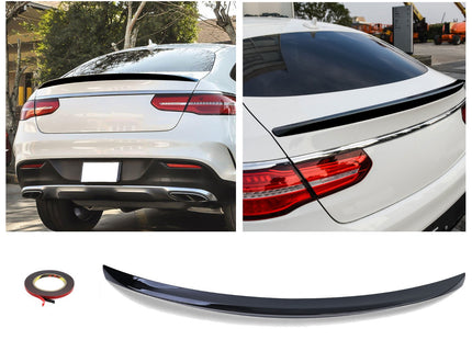 Blanksvart Spoilerläpp Mercedes GLE C292 Coupé