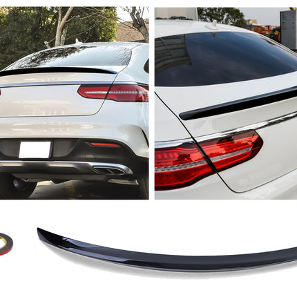 Blanksvart Spoilerläpp Mercedes GLE C292 Coupé