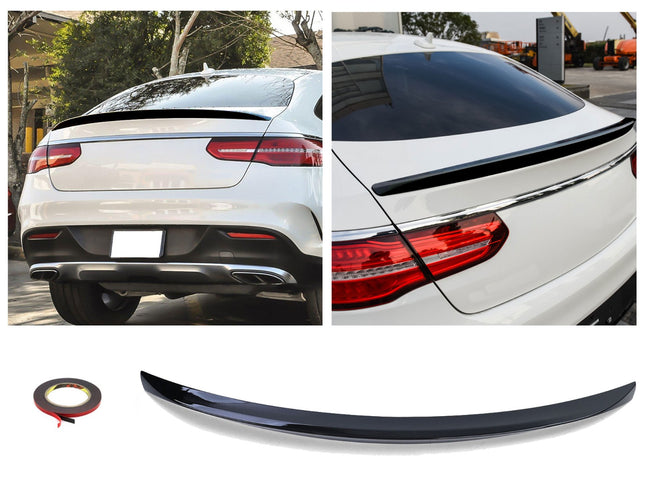 Blanksvart Spoilerläpp Mercedes GLE C292 Coupé