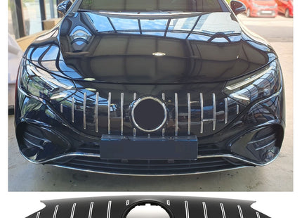 AMG-look Grill GT Mercedes-Benz EQE V295 2021- - Chrome