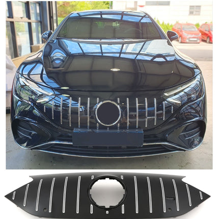 AMG-look Grill GT Mercedes-Benz EQE V295 2021- - Chrome