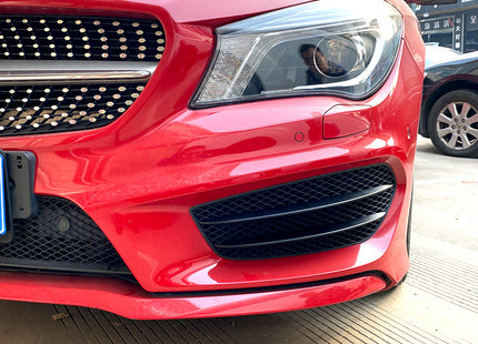 Galler till dimljus i svart för Mercedes CLA C117/X117 (före facelift)