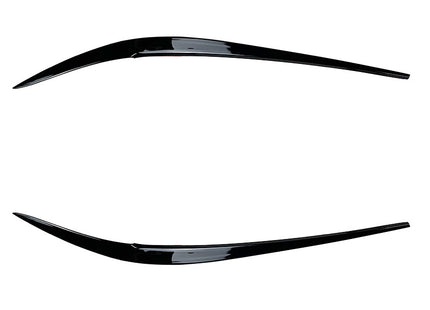 Strålkastarögonbryn i blanksvart för BMW 3-serie G20/G21 (före facelift)
