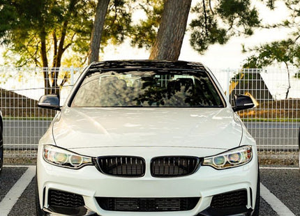 Frontsplitter i blanksvart för BMW 4-serie F32/F33/F36