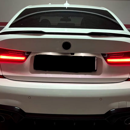 Glossy Blanksvart Spoiler BMW 3-serie G20 2019+ - bild 2