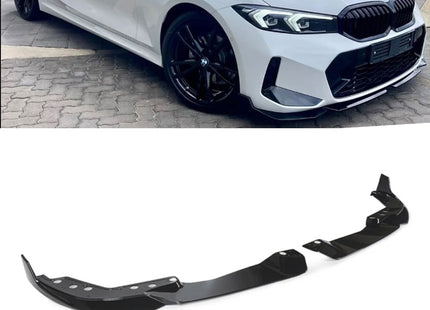 Frontsplitter i blanksvart för BMW 3-serie G20/G21 Facelift