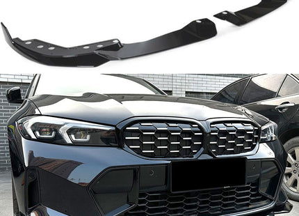 Frontsplitter i blanksvart för BMW 3-serie G20/G21 Facelift