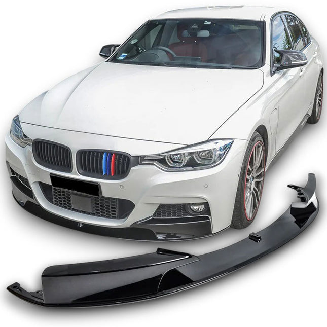 Frontsplitter i blanksvart för BMW 3-serie F30/F31
