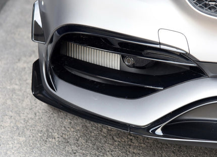 Frontsplitter i blanksvart för Mercedes A-Klass W176 Facelift