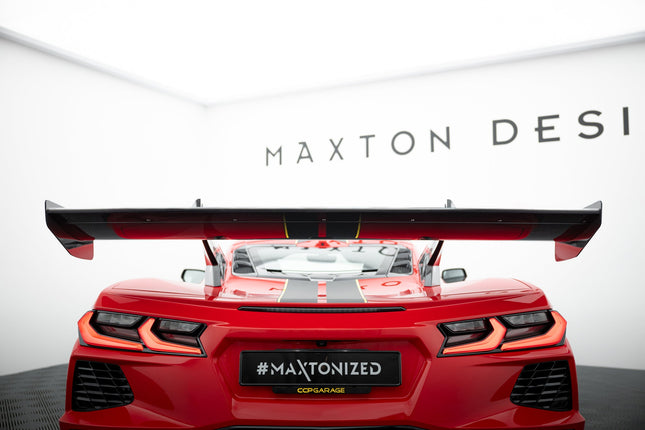 Spoiler i kolfiber för Chevrolet Corvette C8