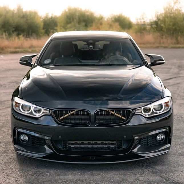 Frontsplitter i blanksvart för BMW 4-serie F32/F33/F36