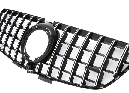 Grill Panamericana GT med AMG-emblem i krom för Mercedes V-Klass W447 Facelift