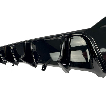 Glossy Blanksvart Diffuser BMW BMW G20/G21 2019-2022 (M-Tech)