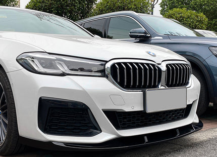 Frontsplitter i blanksvart för BMW 5-serie G30/G31 Facelift