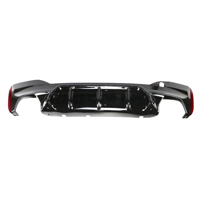 Glossy Blanksvart Diffuser BMW BMW G30/G31 2017-2024 (M-Tech)