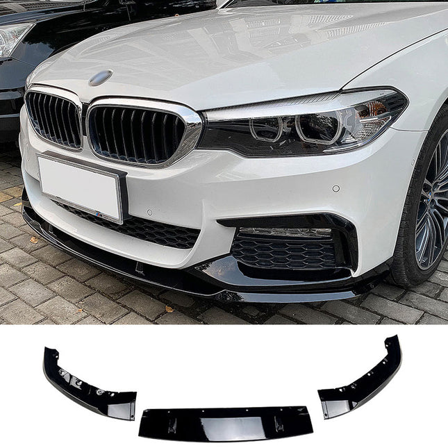 Frontsplitter i blanksvart för BMW 5-serie G30/G31 (före facelift)
