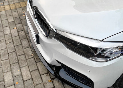 Frontsplitter i blanksvart för BMW 5-serie G30/G31 (före facelift)