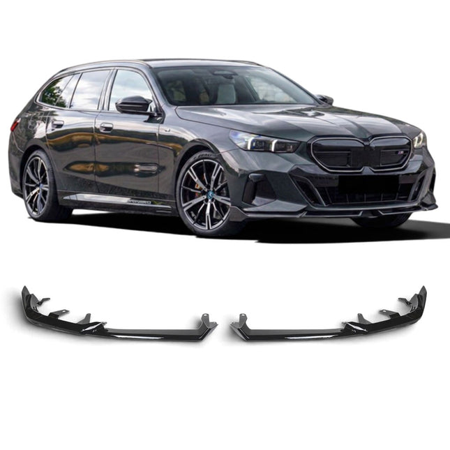Frontsplitter i blanksvart för BMW 5-serie G60/G61