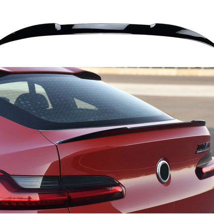 Glossy Blanksvart Spoiler BMW X4 G02